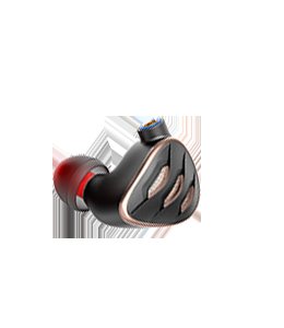 two-turn two-iron in-ear headphones